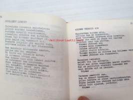 Turun Soitannollinen Seura - Musikaliska Sällskapet i Åbo -laulukirja / sångbok - song book