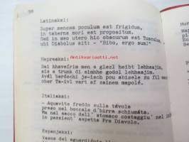 Turun Soitannollinen Seura - Musikaliska Sällskapet i Åbo -laulukirja / sångbok - song book