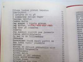 Turun Soitannollinen Seura - Musikaliska Sällskapet i Åbo -laulukirja / sångbok - song book