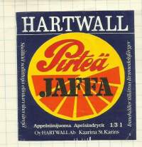 Pirteä Jaffa  -   juomaetiketti