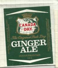 Ginger Ale  -   juomaetiketti