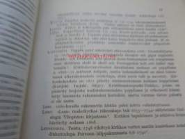 Kirkonarkistojen tuhoutumiset VII eripainos Genoksesta 1936