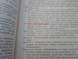 Kirkonarkistojen tuhoutumiset VII eripainos Genoksesta 1936