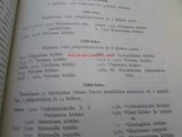 Kirkonarkistojen tuhoutumiset VII eripainos Genoksesta 1936