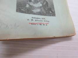 Fiskar och fiskodling 1884, med 21 teckningar -kalat ja kalanviljely - 21 piirroskuvaa, ruotsinkielinen -fishes and fish farming, with 21 pictures, in swedish