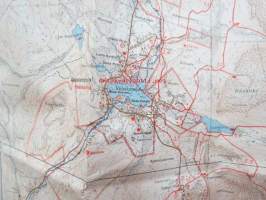 Ylläs-Levi 1:50 000 ulkoilukartta 1985 -outdoor map