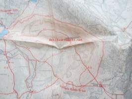 Ylläs-Levi 1:50 000 ulkoilukartta 1985 -outdoor map