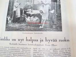 Kotiliesi 1930 nr 3, helmikuu I, ilmestynyt 1.2.1930, sis. mm. seur. artikkelit / kuvat / mainokset; Kansikuva &quot;Kotilieden käsitöillä&quot;, Kultanauha-margariini,