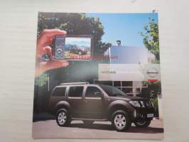 Nissan Pathfinder 2007 -myyntiesite / brochure, in finnish