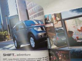 Nissan Pathfinder 2007 -myyntiesite / brochure, in finnish