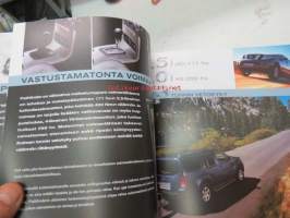 Nissan Pathfinder 2007 -myyntiesite / brochure, in finnish