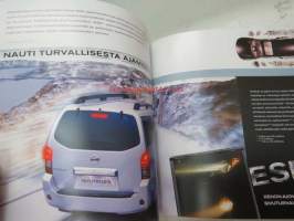 Nissan Pathfinder 2007 -myyntiesite / brochure, in finnish