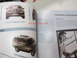 Nissan Pathfinder 2007 -myyntiesite / brochure, in finnish