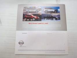 Nissan Pathfinder 2007 -myyntiesite / brochure, in finnish