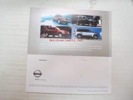 Nissan Navara Pathfinder 2007 -myyntiesite / brochure, in finnish