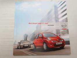 Nissan Micra &amp; Micra C+C 2008 -myyntiesite / brochure, in finnish