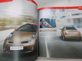 Nissan Micra &amp; Micra C+C 2008 -myyntiesite / brochure, in finnish