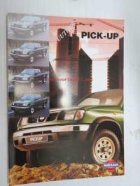 Nissan Pick-Up 1999 -myyntiesite / brochure, in finnish