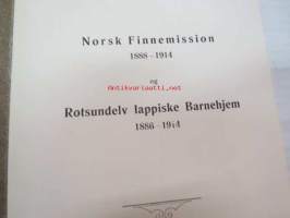 Norsk finnemission 188-1914, Rotsundelv lappiske barnehjem 1886-1914, norjankielinen teos kristillisestä lähetyksestä suomenkielisten (lappalaisten) keskuudessa