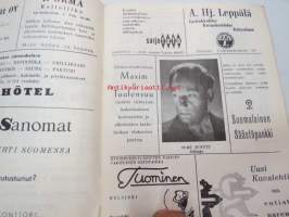Helsingin Kansanteatteri - Työväenteatteri (Ylioppilastalo) Näytäntökausi 1958-1959 -ohjelmakirja -theatre program book