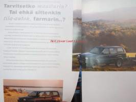 Nissan Terrano  II -myyntiesite / brochure