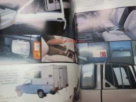 Nissan pakettiautojen tuotekansio / dealer´s van info folder
