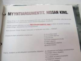 Nissan pakettiautojen tuotekansio / dealer´s van info folder