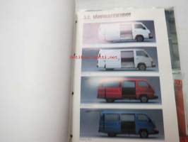 Nissan pakettiautojen tuotekansio / dealer´s van info folder