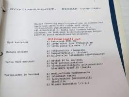 Nissan pakettiautojen tuotekansio / dealer´s van info folder