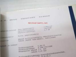 Nissan pakettiautojen tuotekansio / dealer´s van info folder