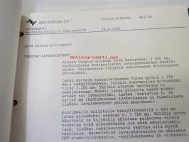 Nissan pakettiautojen tuotekansio / dealer´s van info folder