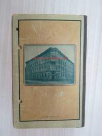 Turun Säästöpankki - Sparbanken i Åbo - Wastakirja / Motbok nr  118150 O.A. Laakso / bank record book