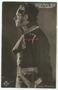 Kenraali von Döpeln ( Edvin Adolphson) - postikortti kulkematon