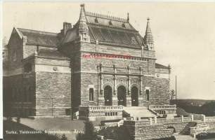 Turku Turun Taidemuseo - paikkakuntapostikortti, postikortti kulkenut 1931