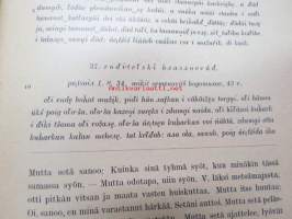 Näytteitä vepsän murteista