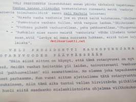 Viikkoviesti - Turun Linnan Rotaryklubi - 1967-68 5. ja 6. vuosikerta yhteissidoksena