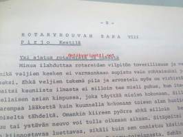 Viikkoviesti - Turun Linnan Rotaryklubi - 1967-68 5. ja 6. vuosikerta yhteissidoksena