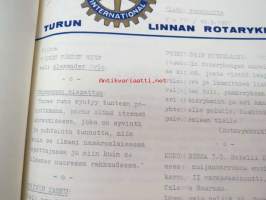 Viikkoviesti - Turun Linnan Rotaryklubi - 1967-68 5. ja 6. vuosikerta yhteissidoksena