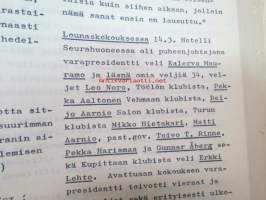 Viikkoviesti - Turun Linnan Rotaryklubi - 1967-68 5. ja 6. vuosikerta yhteissidoksena