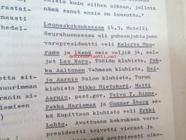 Viikkoviesti - Turun Linnan Rotaryklubi - 1967-68 5. ja 6. vuosikerta yhteissidoksena