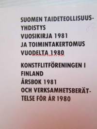 Suomen Taideteollisuusyhdistys - Vuosikirja 1981, Toimintakertomus vuodelta 1980