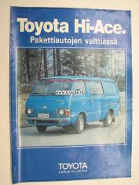 Toyota Hi-Ace -myyntiesite