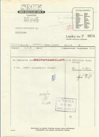 SMK Oy Tampere 1951  - firmalomake