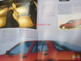 Saab 9000i 16 1986 -myyntiesite / brochure
