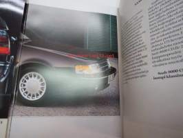 Saab 9000 CD 1988 -myyntiesite / brochure