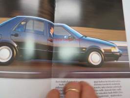 Saab 9000 CD 1988 -myyntiesite / brochure
