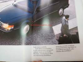 Saab 9000 CD 1988 -myyntiesite / brochure