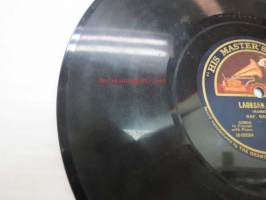 His Masters Voice A.L.951 Raf. Ramstedt - Laoksan Manta / Merimieslaulu -savikiekkoäänilevy, 78 rpm record