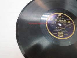 Columbia 7790 Leo Kauppi - Meren aallot / Oi, tyttö tule -savikiekkoäänilevy, 78 rpm record