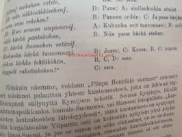 Piispa Henrikin surmaruno - surmavirren historiaa, eripainos Suomi-kirjaa IV, 19, Vähäisiä kirjelmiä XLVII, 1917 -finnish folklore